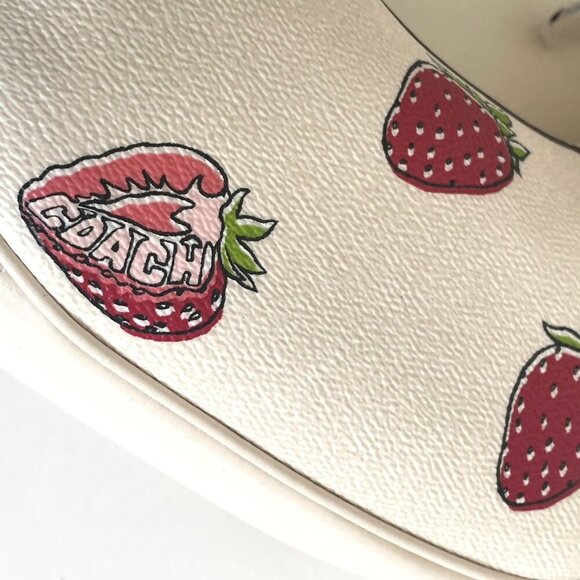 Coach Carmen Mini Crossbody Bag Strawberry White CAL01 Crossbody ORGPKG - Picture 5 of 13